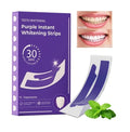 Purple Instant Teeth Whitening Strips – 14 Treatments