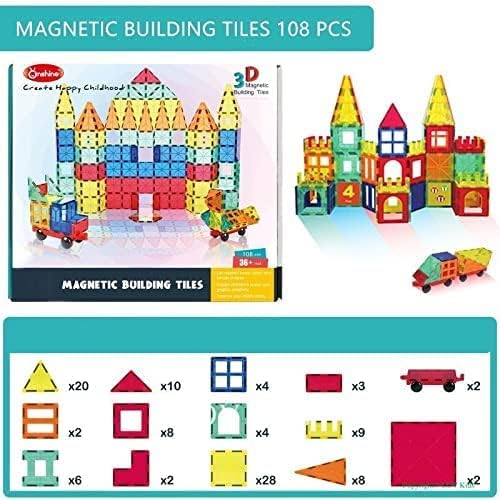 Color Magnetic Tiles ( UAE Delivery Time: 1-3 Days )