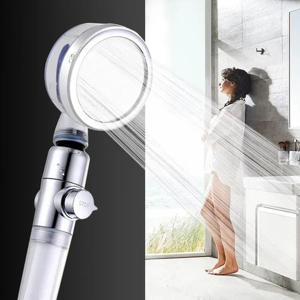 High Pressure Turbocharged Shower Head  ( UAE Delivery Time: 1-3 Days )
