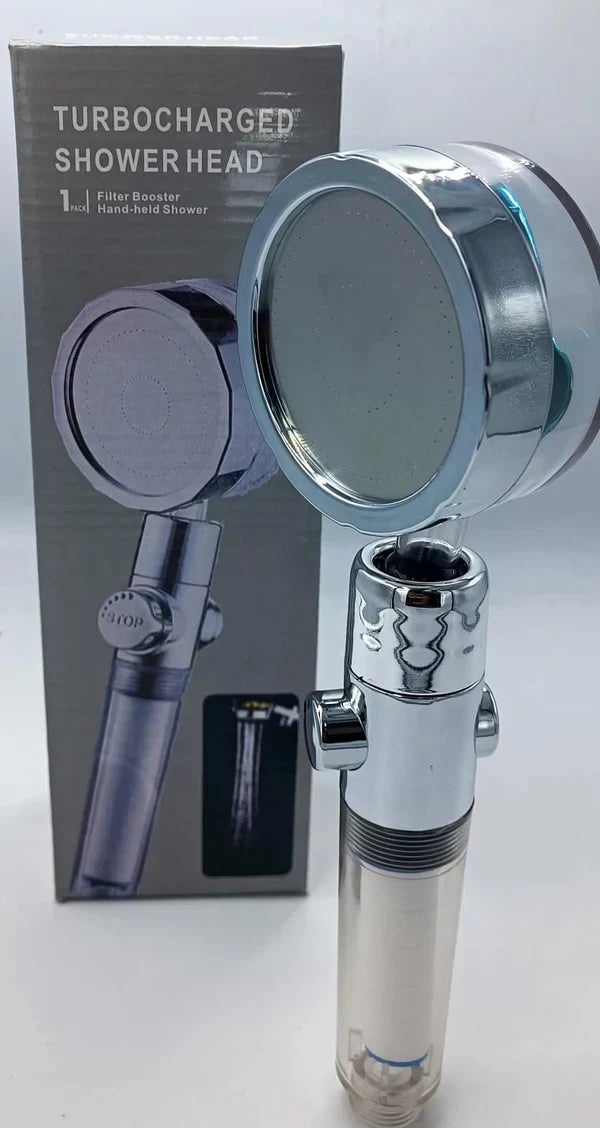 High Pressure Turbocharged Shower Head  ( UAE Delivery Time: 1-3 Days )