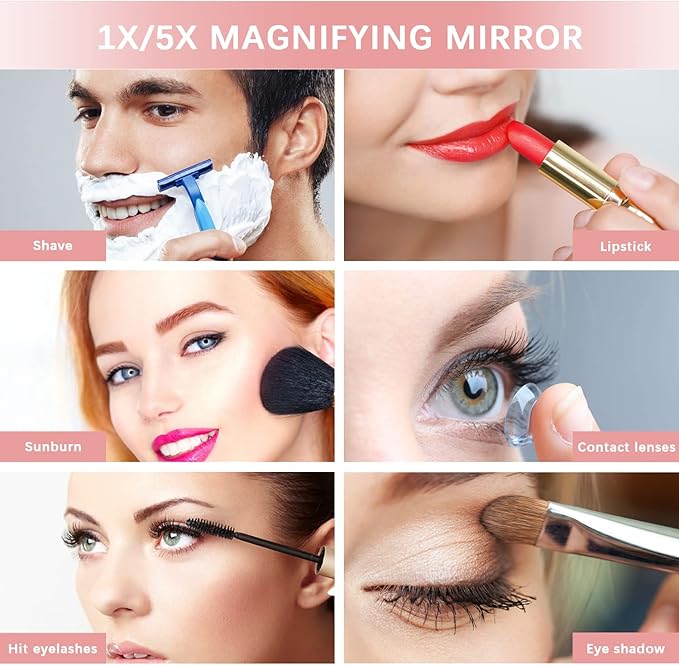 LED Make-up Mirror ( UAE Delivery Time: 1-3 Days )