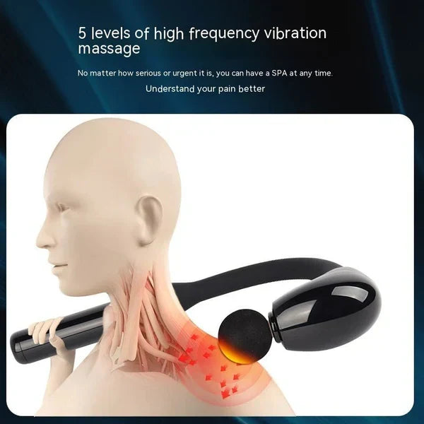 Multi-Function Wireless Mini Massage Gun for Neck & Shoulder Pain Relief ( UAE Delivery Time: 1-3 Days )