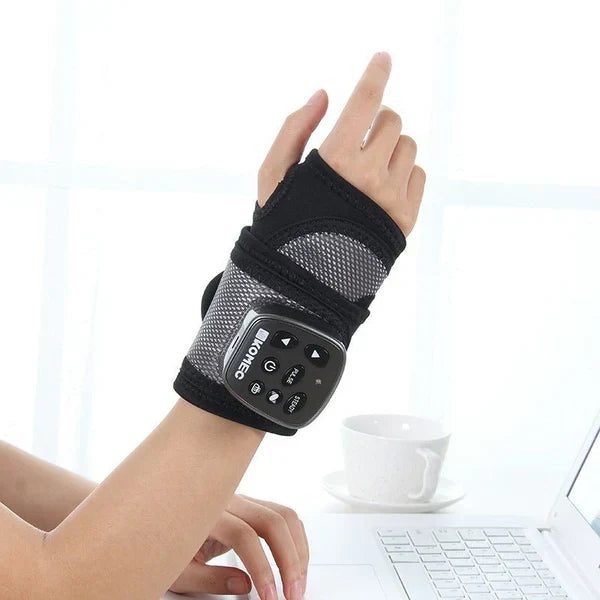 Wireless Heating Wrist Massager for Muscle & Joint Relief ( UAE Delivery Time: 1-3 Days )